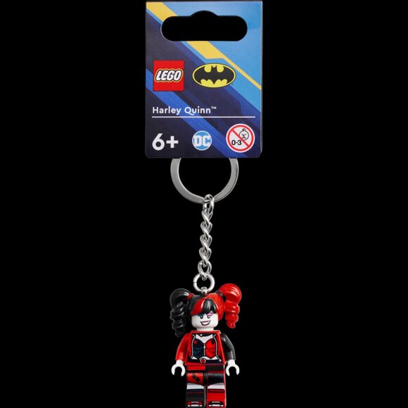 Lego Batman 854238 Harley Quinn keychain New NWT in hand - Picture 6 of 6